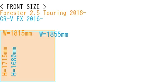 #Forester 2.5 Touring 2018- + CR-V EX 2016-